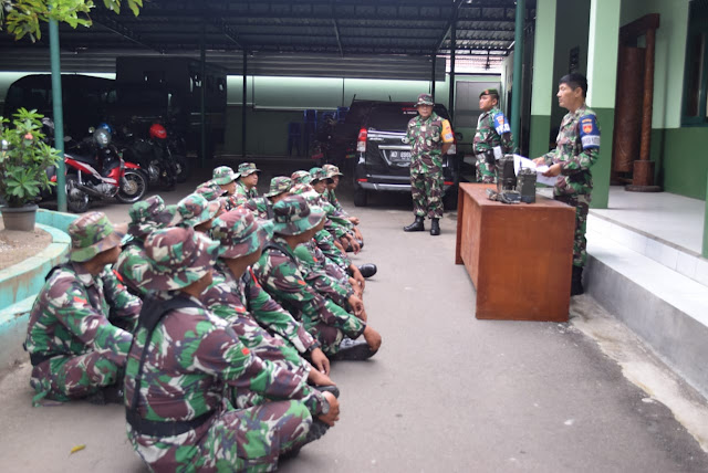 KodimKaranganyar - Tingkatkan Kesiapan Prajurit Kowil Kodim 0727/Karanganyar Gelar Latorjab Teritorial Dan Intelijen