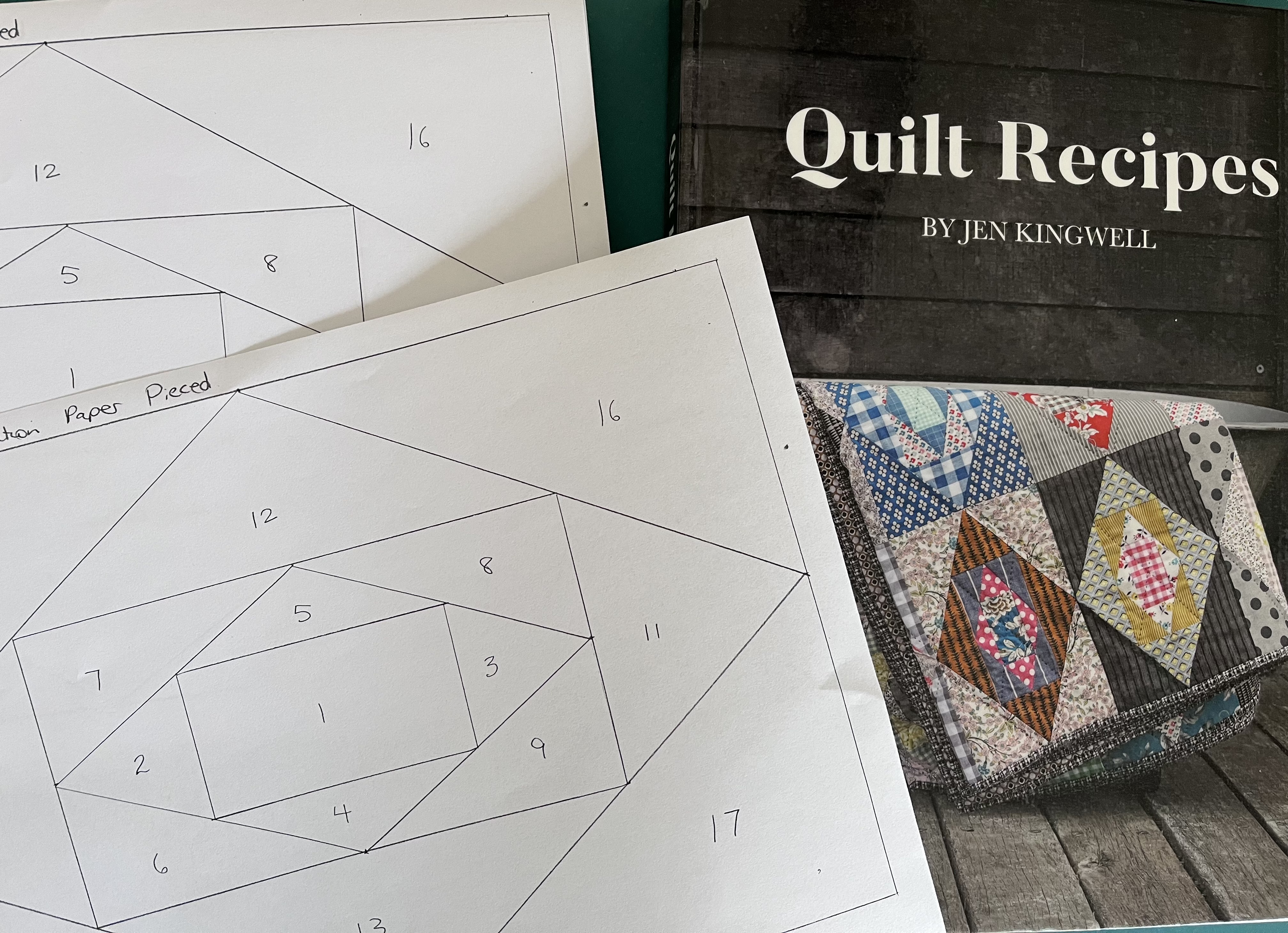 QUILT RECIPES BOOK