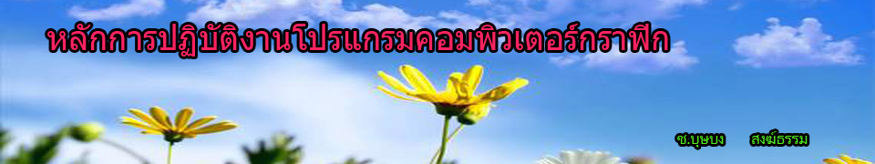 หลักการและปฏิบัดิการคอมพิวเตอร์กราฟิก