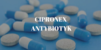 Cipronex ciprofloxacin dobry silny antybiotyk cena opinie zamienniki 