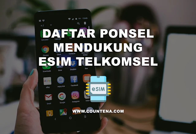 Daftar Ponsel mendukung eSIM Telkomsel