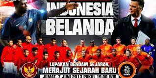 21 NAMA PEMAIN INTI SKUAD TIMNAS INDONESIA VS BELANDA JUM'AT 7 JUNI 2013