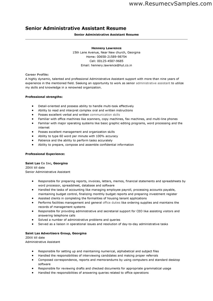 free sample resumes download: Sample Objective On Resume For Administrative Assistant free sample resumes download: Sample Objective On Resume For Administrative Assistant