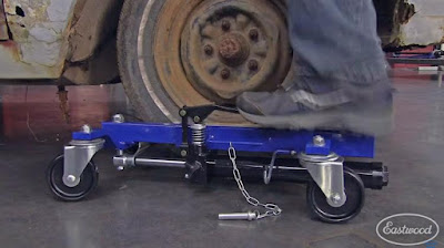 Move Your Car Around For Make Extra Space In Your Garage With Hydraulic Vehicle Automotive Moving Jack Dolly