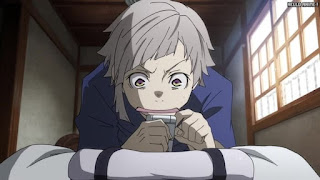 文スト 1期2話 中島敦 Atsushi 文豪ストレイドッグス アニメ Bungo Stray Dogs Episode 2