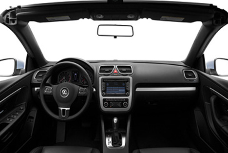 2012 Volkswagen Eos Lux 2dr FWD Convertible dashboard view