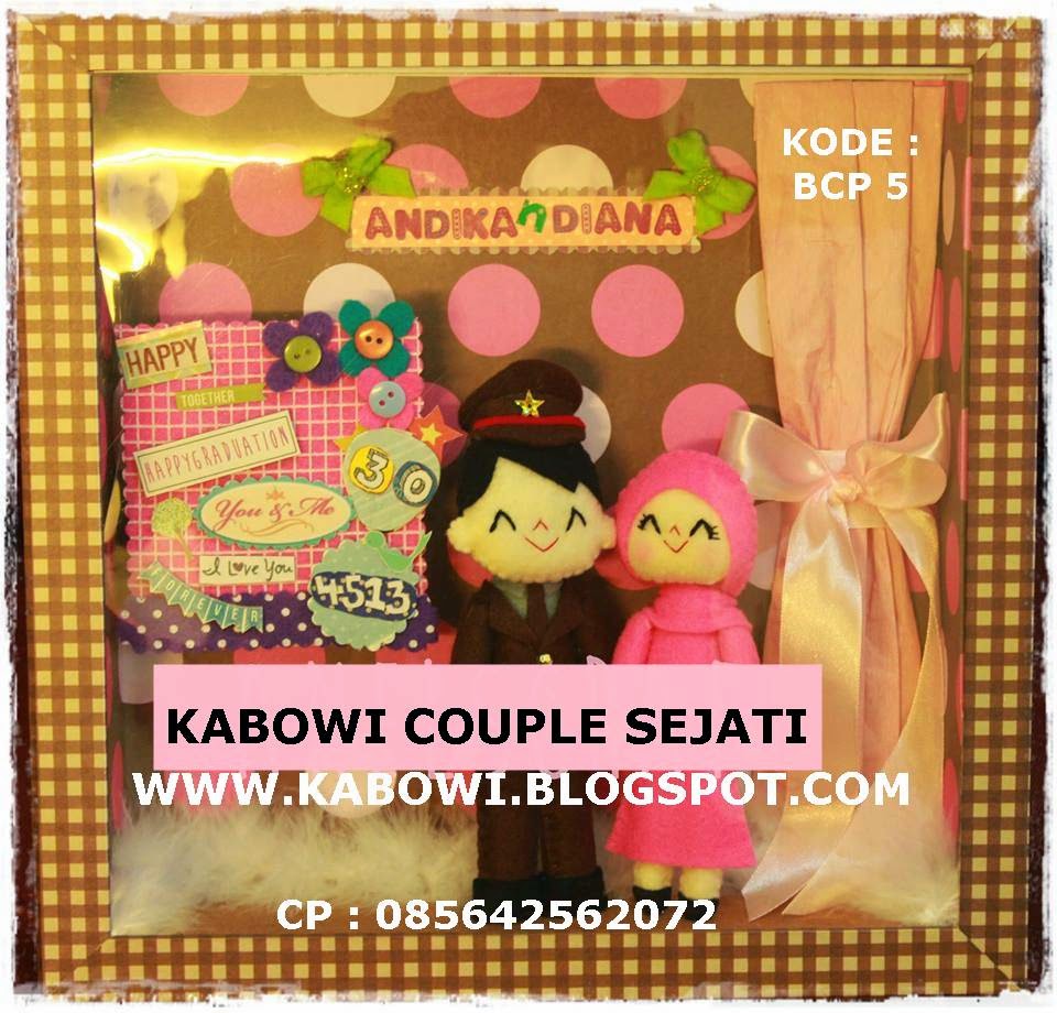 KADO WISUDA HADIAH ANIMASI UNIK BONEKA COUPLE JUAL FLANEL 