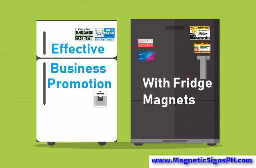 Effective Business Promotion With Custom Fridge Magnets