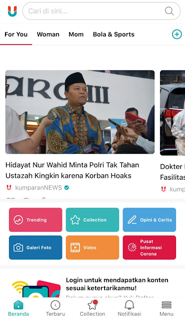 aplikasi berita terbaik kumparan