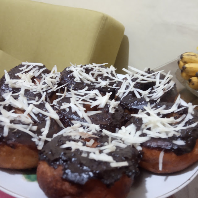 Glaze coklat untuk toping donat