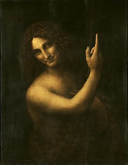 São João Batista de Leonardo da Vinci - Museu do Louvre, Paris