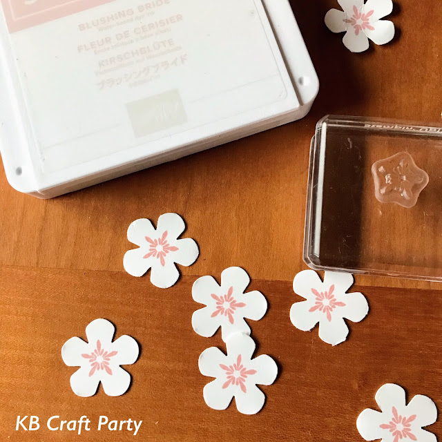 桜 VS 文房具 入学祝いラッピング スタンピンアップ 公認デモンストレーター KB Craft Party 須見葉子