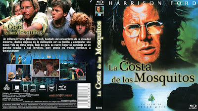 Carátula dvd: La costa de los mosquitos (1986) The Mosquito Coast