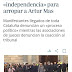 ¿Iban gratis los que acompañaban a Artur Mas?