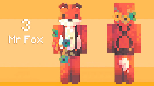 minecraft skins mr fox