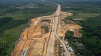 Jalan Tol Calon Ibu Kota Baru Akhir Oktober Dioperasikan