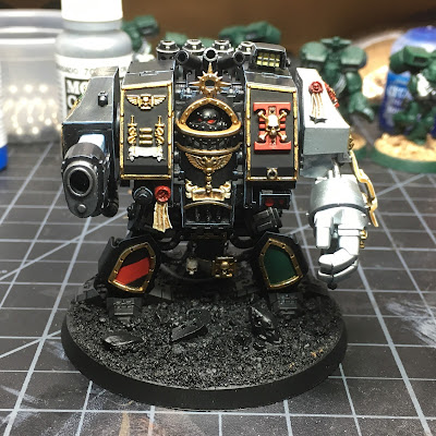 WIP: Deathwatch Dreadnought Front