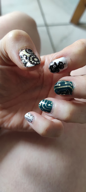 Stamping nail art