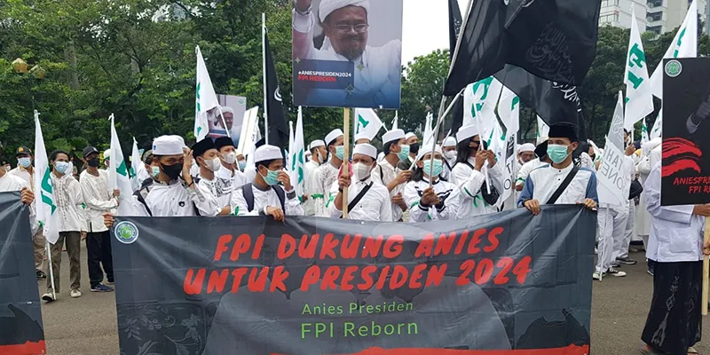 Minta Maaf ke FPI, Massa Aksi Dukung Anies Presiden: Kami Dibayar