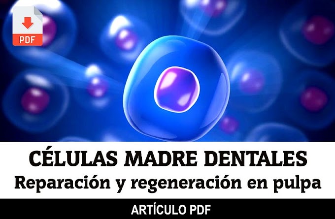 PDF: Células Madre Dentales, reparación y regeneración en pulpa