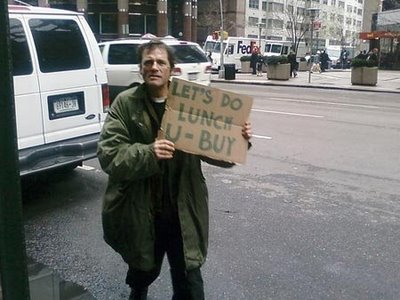 funny homeless signs. Funny Homeless Signs: Let#39;s do