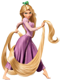 princesa rapunzel-cabello largo