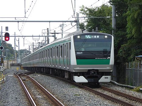 りんかい線　埼京線直通　各駅停車　川越行き3　E233系