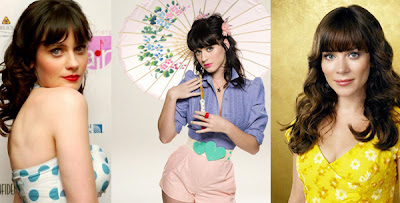 Zooey Deschanel and Katy Perry and anna