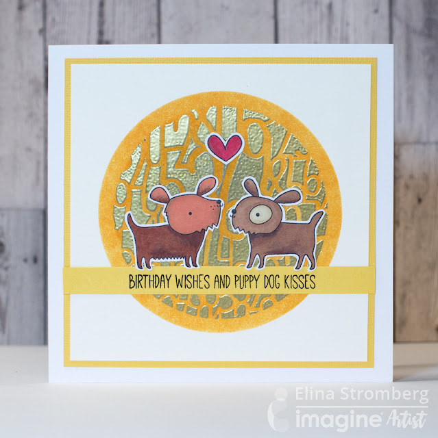 Cardmaking: Birthday Wishes and Puppy Dog Kisses