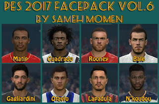 Sameh Momen PES 2017 Face Pack V6