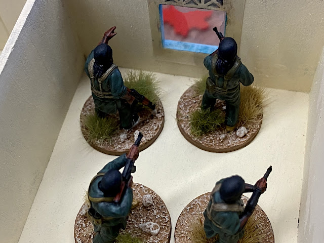 Bolt Action Modern 28mm Wargaming: Islamic martyrs kill the remaining Malians