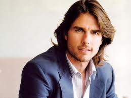 TOM CRUISE LONG THICK HAIR