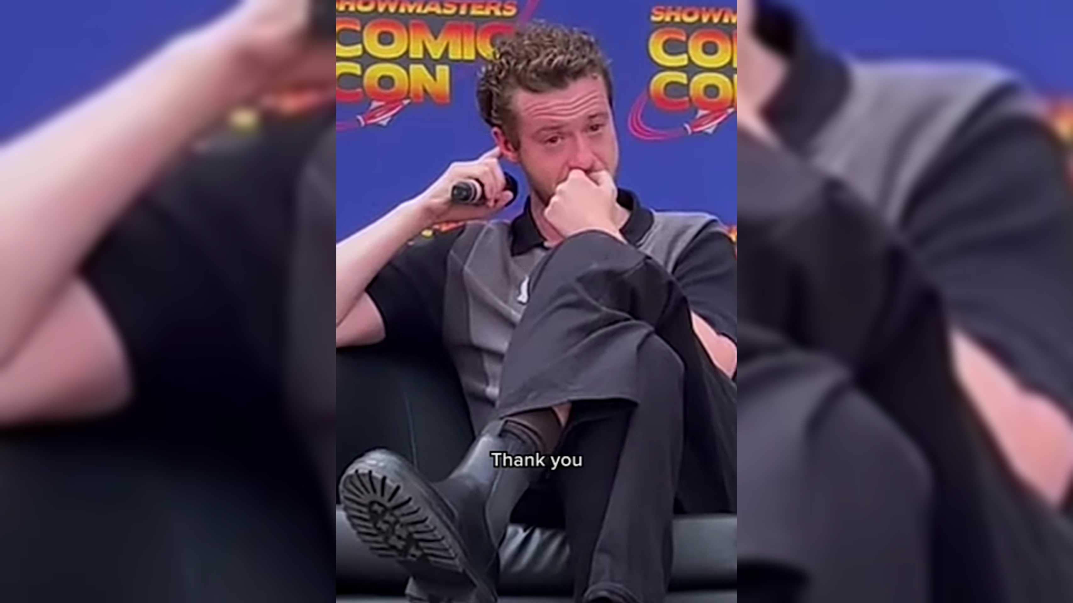 Joseph Quinn ator de "Stranger Things" vai às lágrimas após discurso emocionante de fã