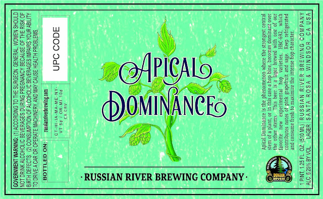 Russian River Adding Apical Dominance Lager Bottles