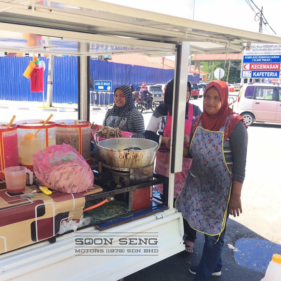 Basikal Jualan Pasar Malam