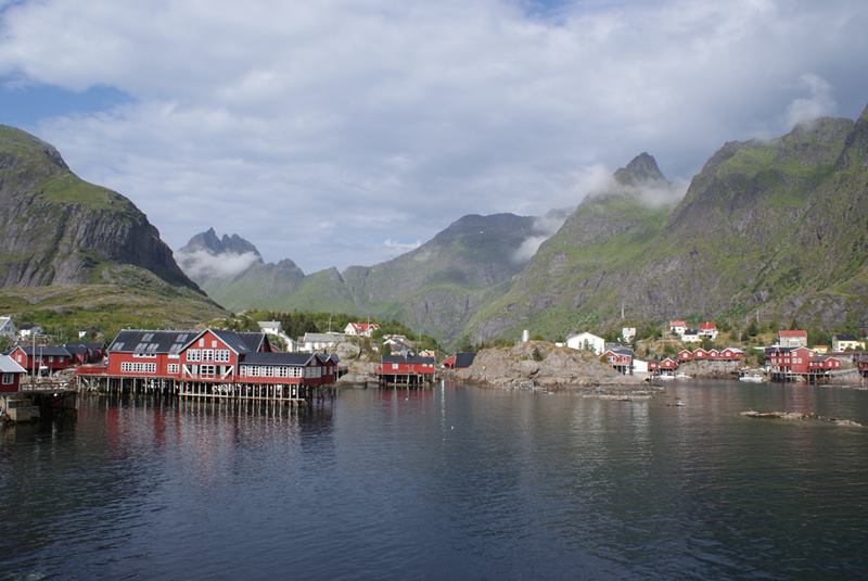 Å is a village of Moskenes in Nordland county, Norway. It is located towards the southern end of the Lofoten archipelago. But in Norwegian language its pronunciation "O". Å is listed in shorted place name in the world.