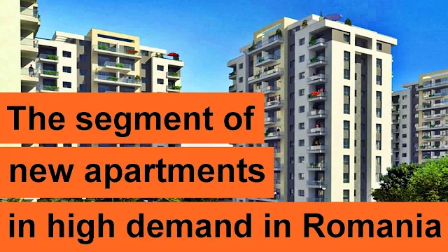 The segment of new apartments in high demand in Romania