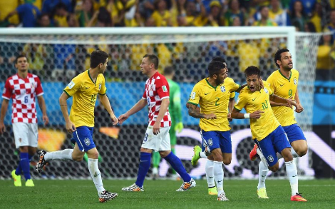 Brazil vs Croatia quarter finals in Qatar World Cup 2022.