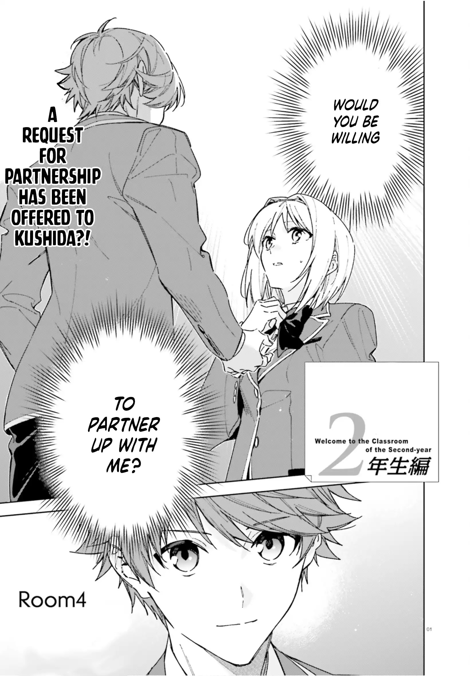 Welcome to the Classroom of the Second-year Chapter 4 - Read Manga Online