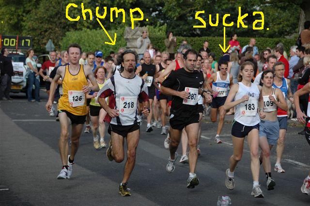 People Who Run Marathons. fat