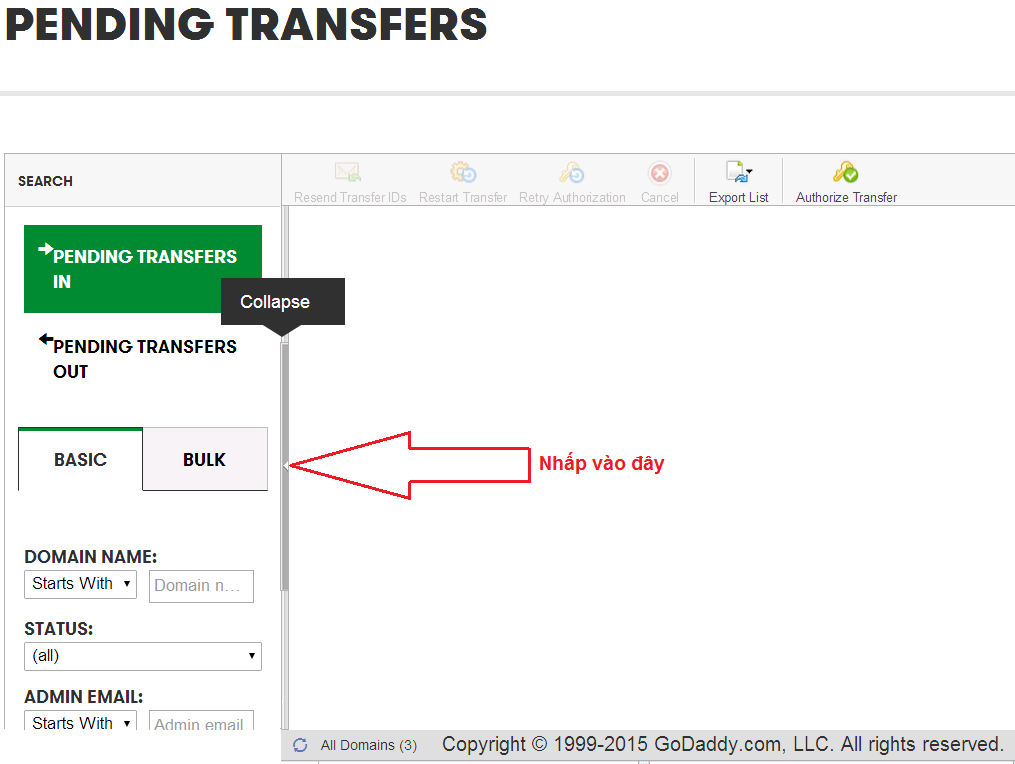 Cách transfer domain về GoDaddy với 5 bước dễ dàng