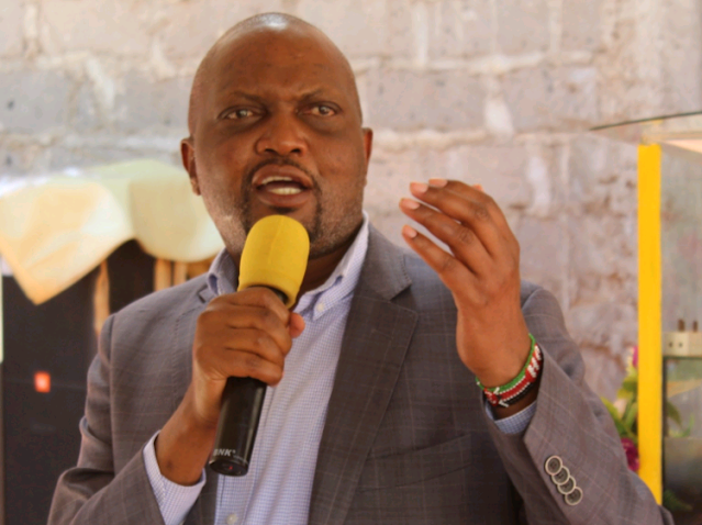 Gatundu South MP Moses Kuria photo with Pastor