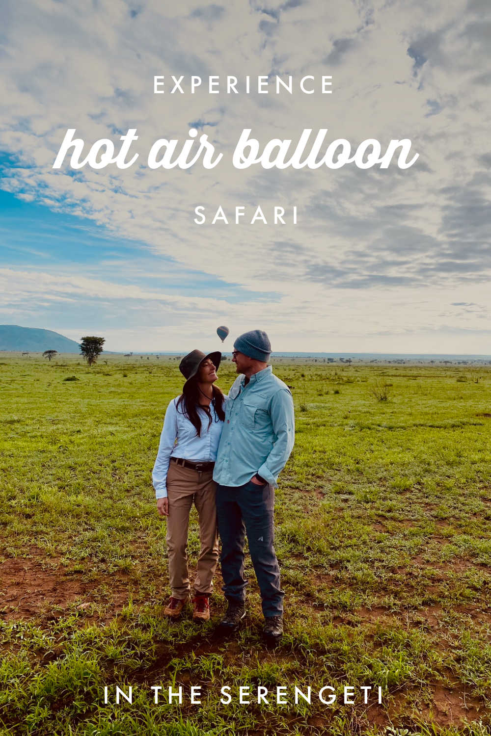 EXPERIENCE A HOT AIR BALLOON SAFARI AT SUNRISE IN THE SERENGETI