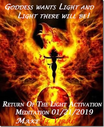 Return of Light meditation poster 12