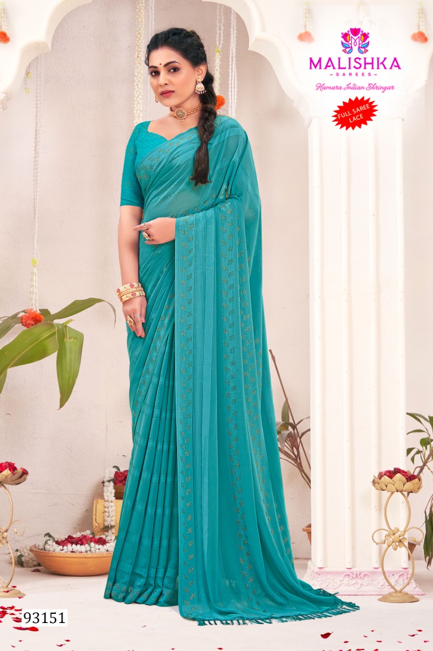 Shop Teal Hosiery Saree Shaper Collection Online at Soch India