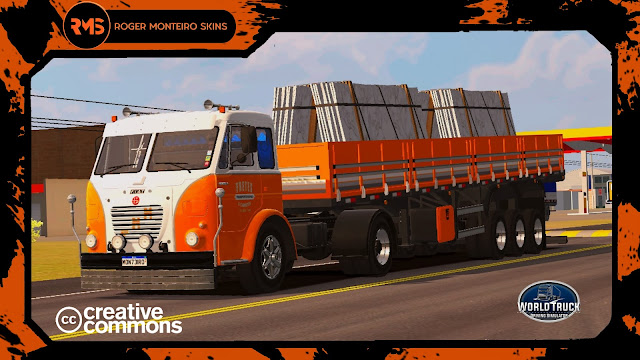 SKINS WORLD TRUCK DRIVING SIMULATOR ROGER MONTEIRO SKINS