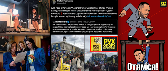 Ukraine Banderites US USAID politics historical revisionism ideology OUN-B heroization whitewashing adulation
