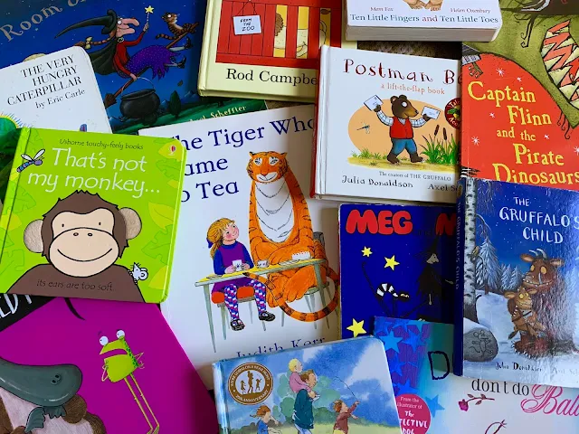 A selection of great children's bedtime story books