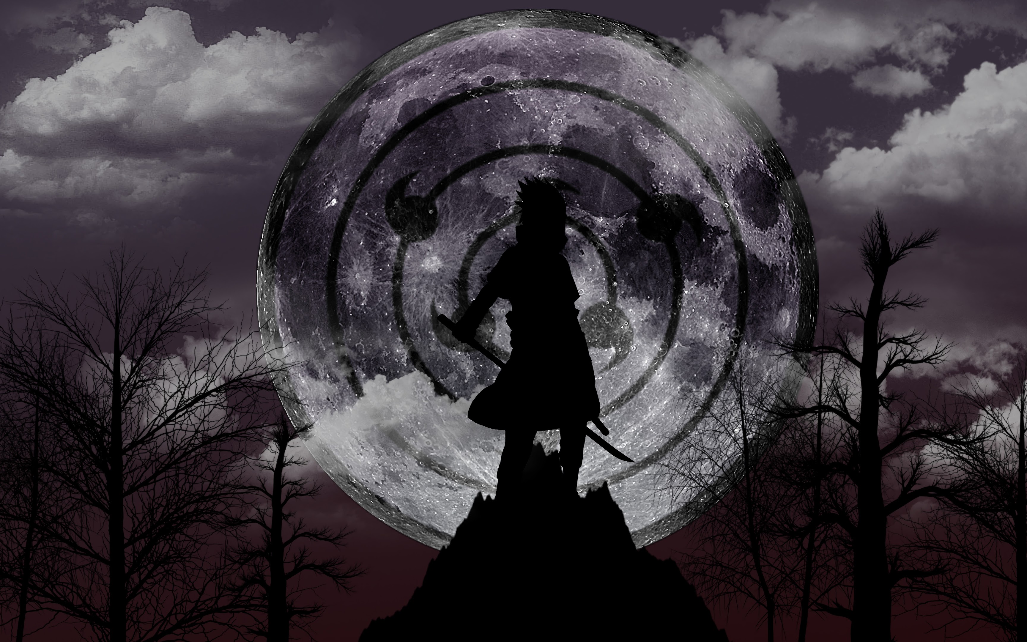 Sasuke Uchiha, Rinnegan, Sharingan, 4K, #11 Wallpaper