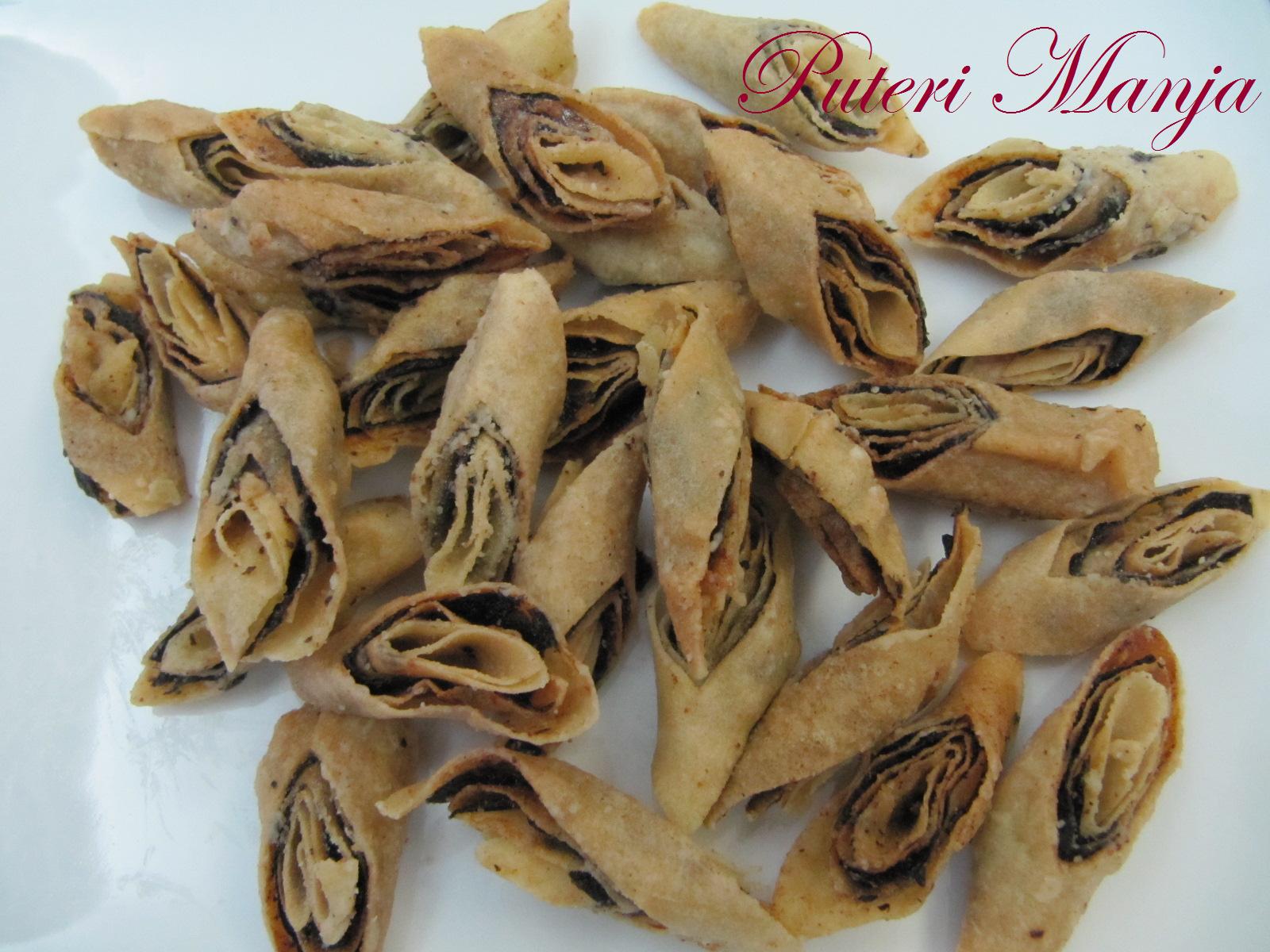 RASA-RASA SELERA PUTERI MANJA: FRIED POPIAH SEAWEED